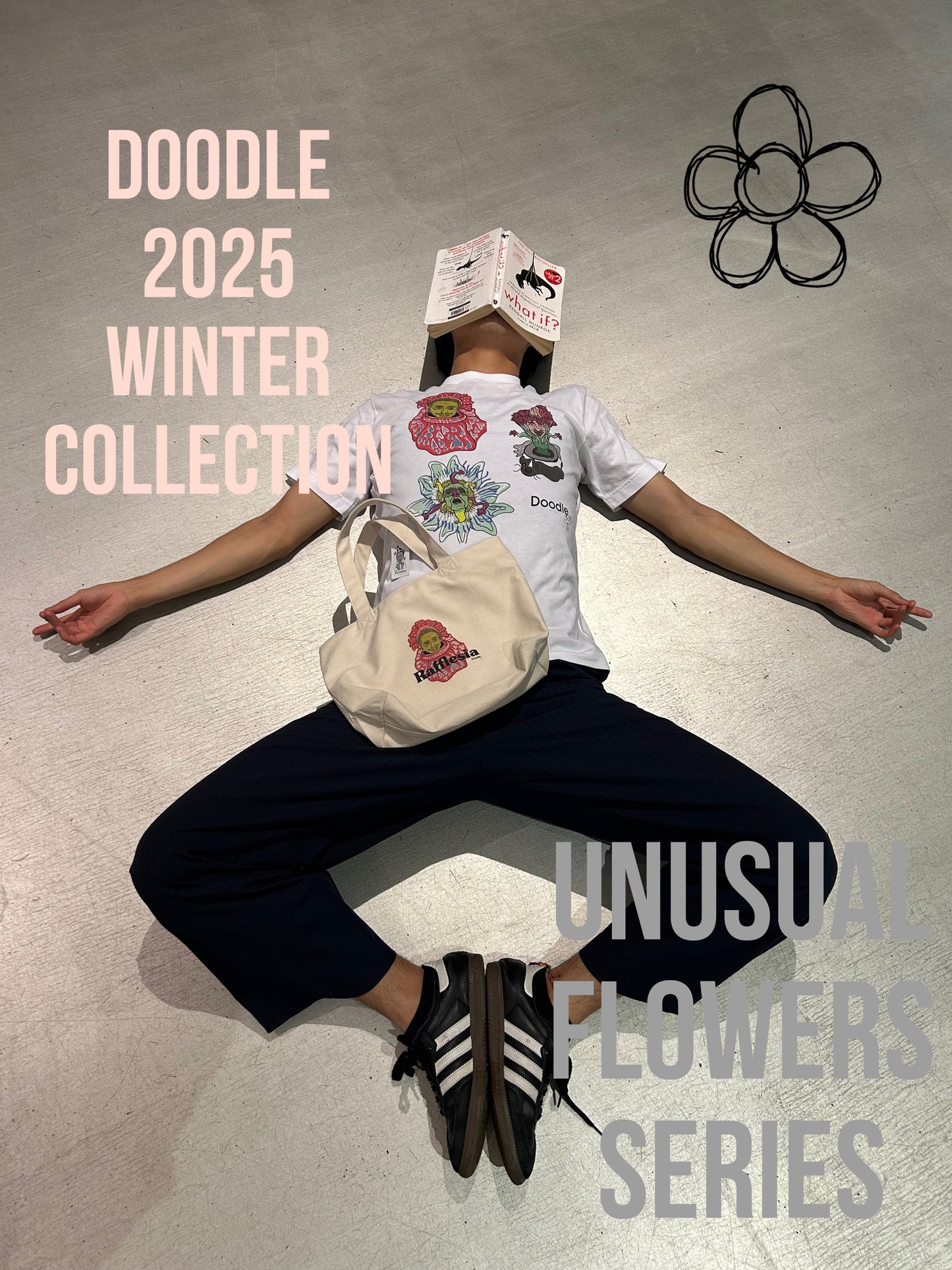 Doodle & unusual flower T shirts