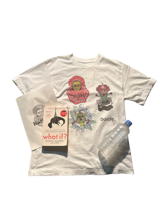 Doodle & unusual flower T shirts